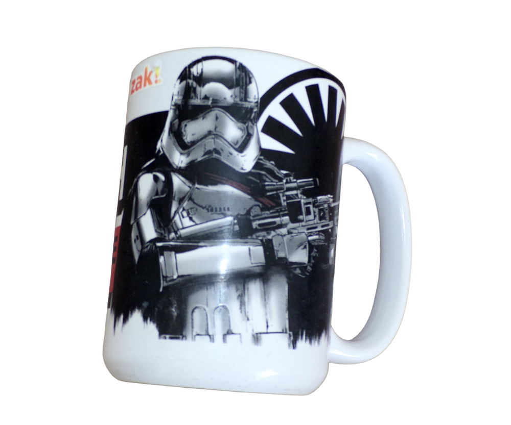 Star Wars Ceramic Mug "Crush the Resistance" Captain Phasma Zak! Designs 2016